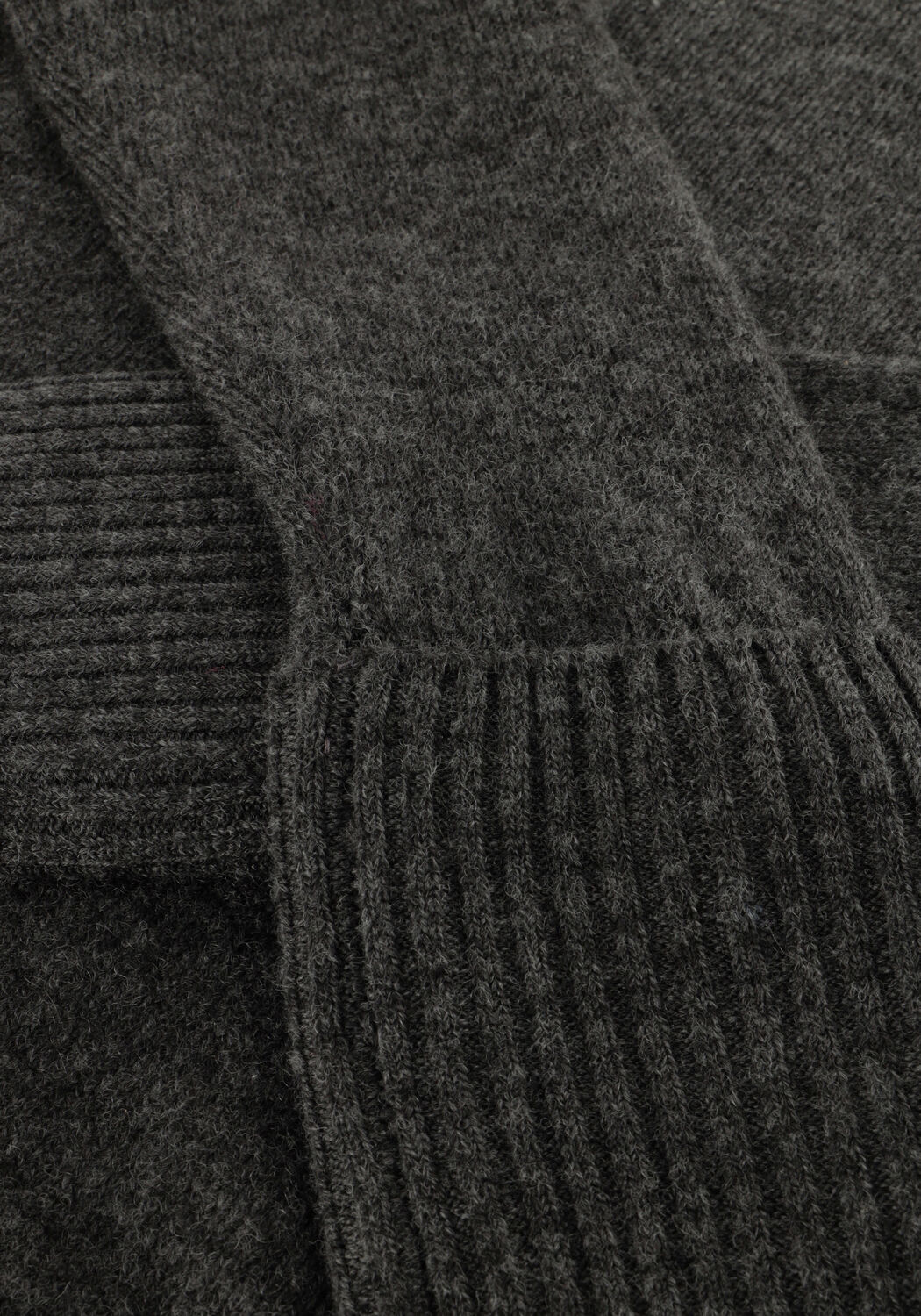 Dunkelgrau WITHBLACK Pullover WBLALVA LONG ROLL NECK SWEATER - large