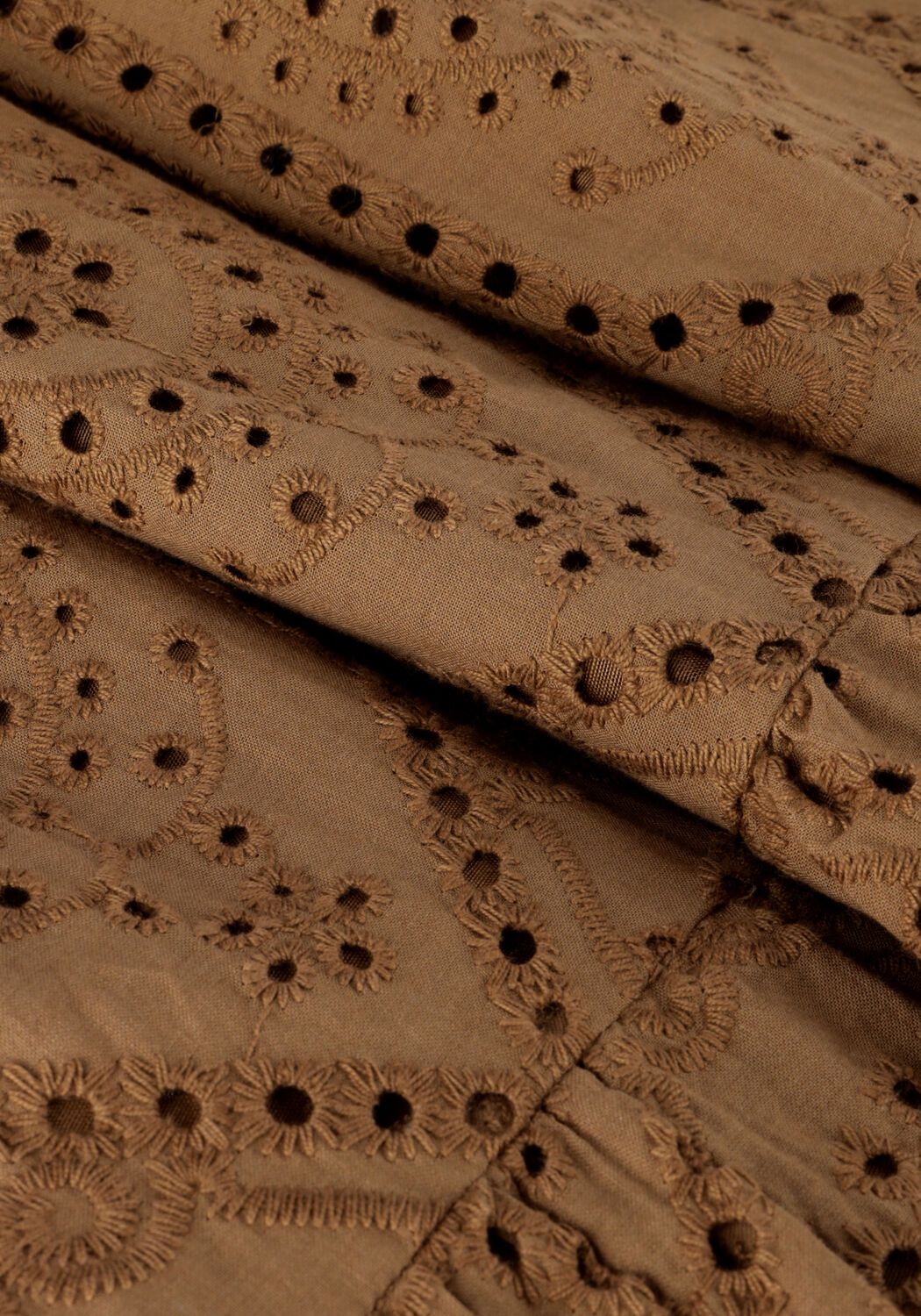 Camelfarbene Y.A.S. Minikleid YASHOLI LS DRESS - large