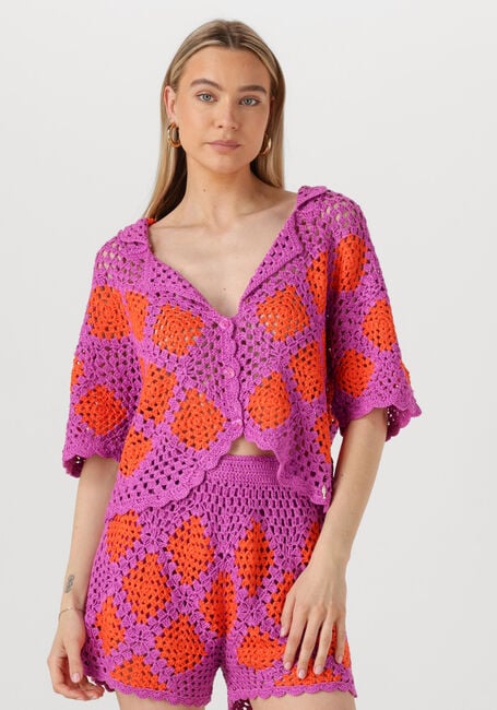Orangene HARPER & YVE Blusen BENTE-SS - large