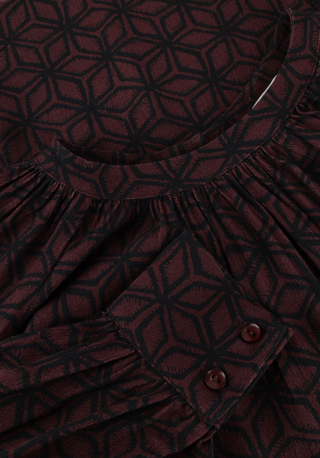 Bordeaux BY-BAR Minikleid DAE CONTIKI DRESS - large