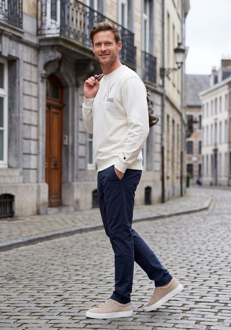 Nicht-gerade weiss CAST IRON Sweatshirt CREWNECK RELAXED FIT GRAPHIC - large