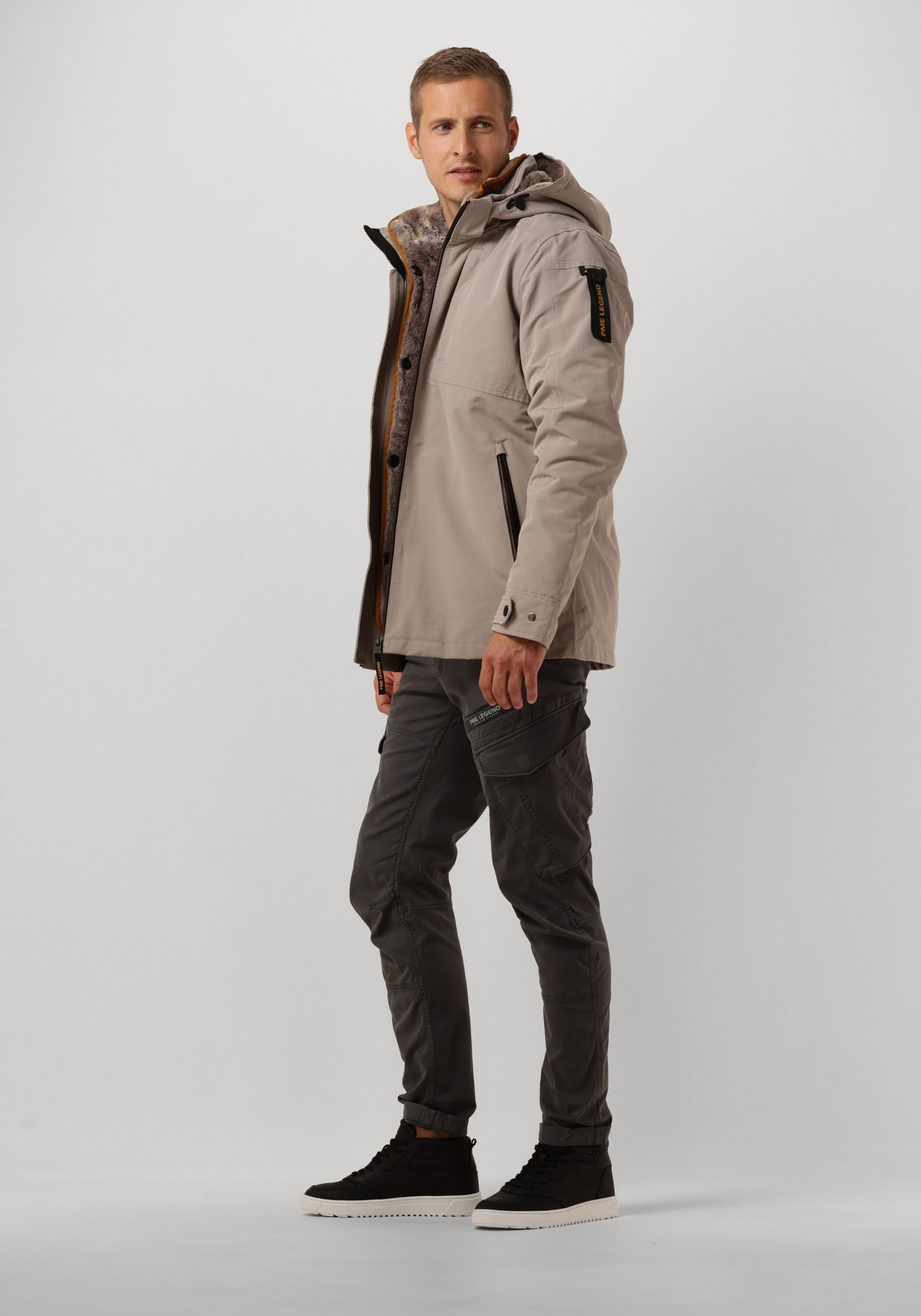 Braune PME LEGEND Parkas SEMI LONG JACKET SNOWPACK ICON 2.0 TRAIL 