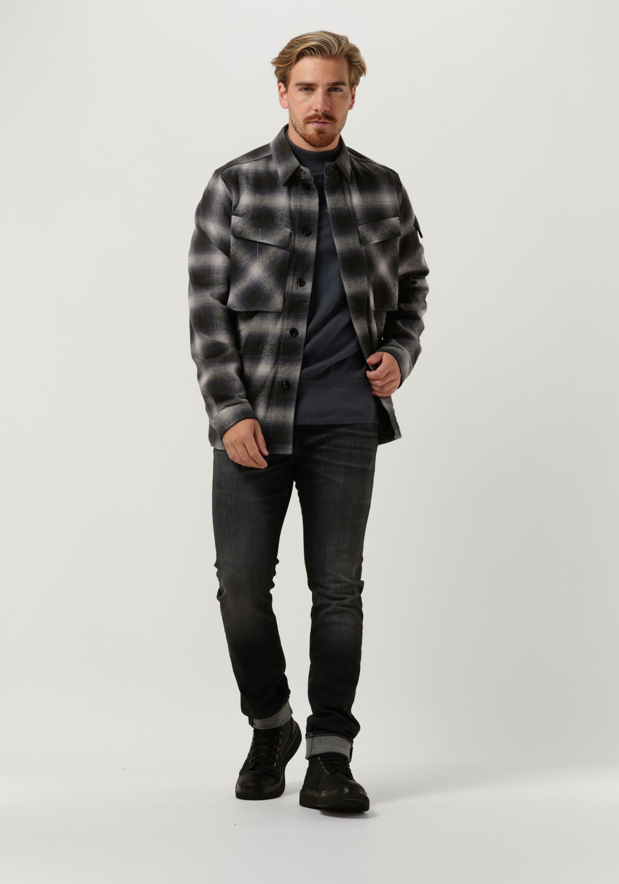Blaue G-STAR RAW Pullover PREMIUM CORE MOCK KNIT | Omoda