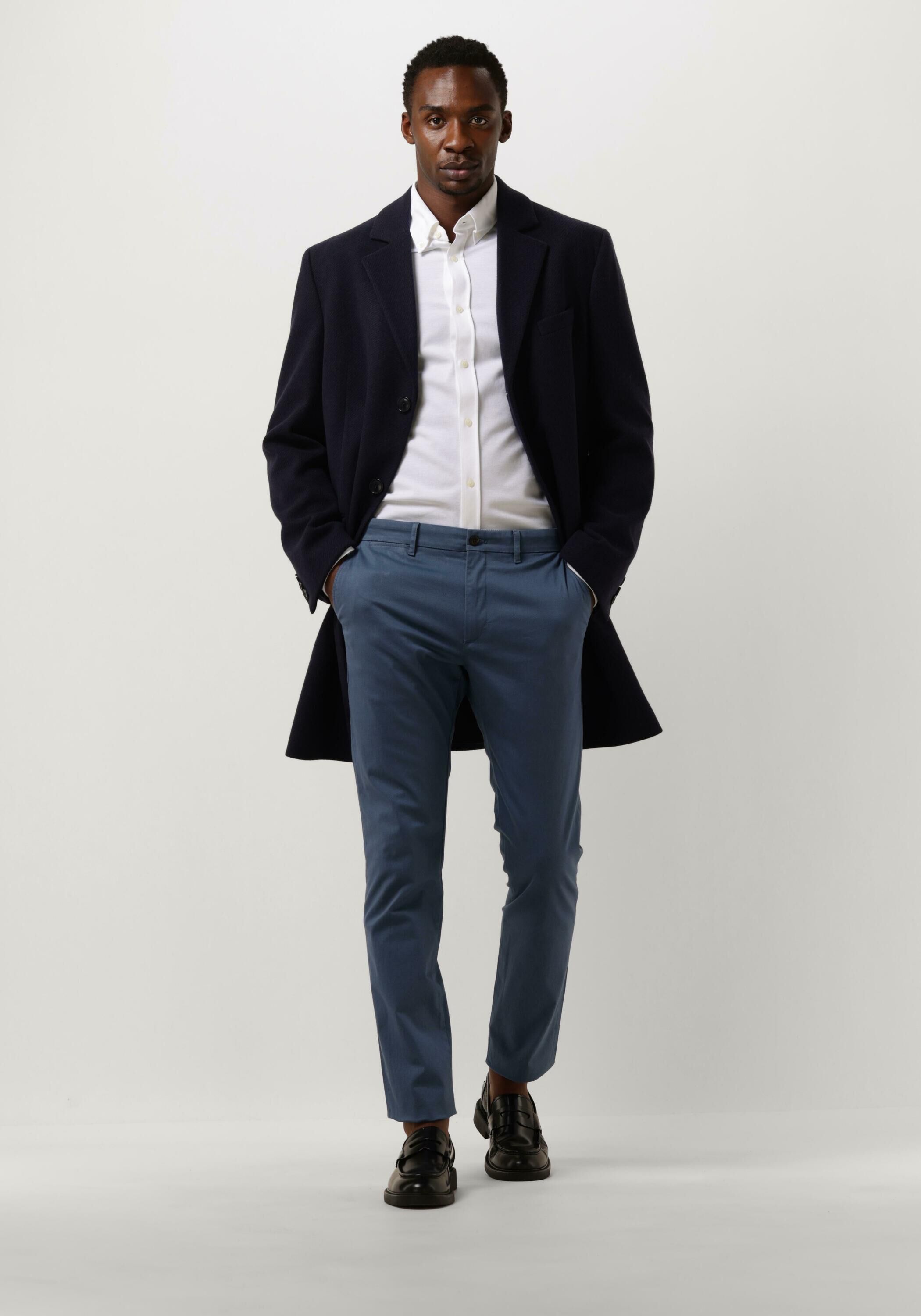 Blaue TOMMY HILFIGER Chino CHINO BLEECKER PRINTED STRUCTURE | Omoda 