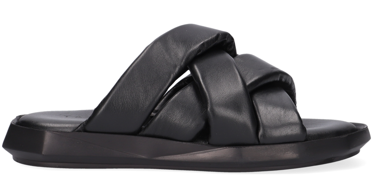 Schwarze TANGO Pantolette PEPPER | Omoda