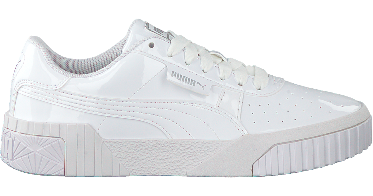 Weiße PUMA Sneaker low CALI PATENT JR | Omoda