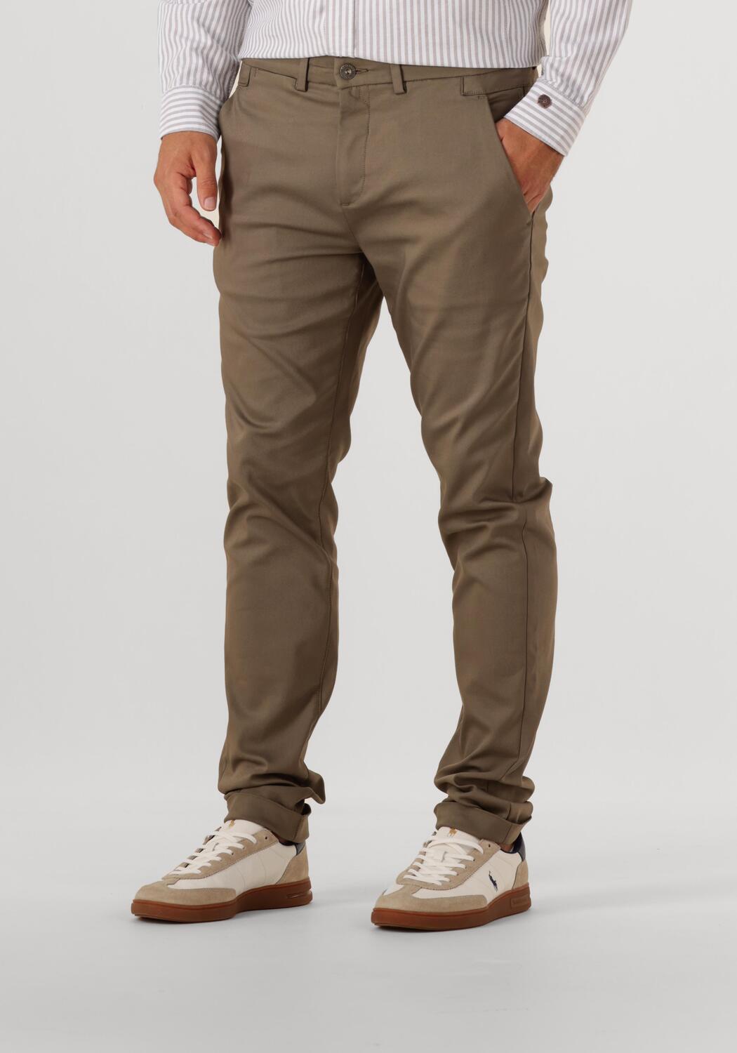 Khaki CAST IRON Chino RISER CHINO | Omoda