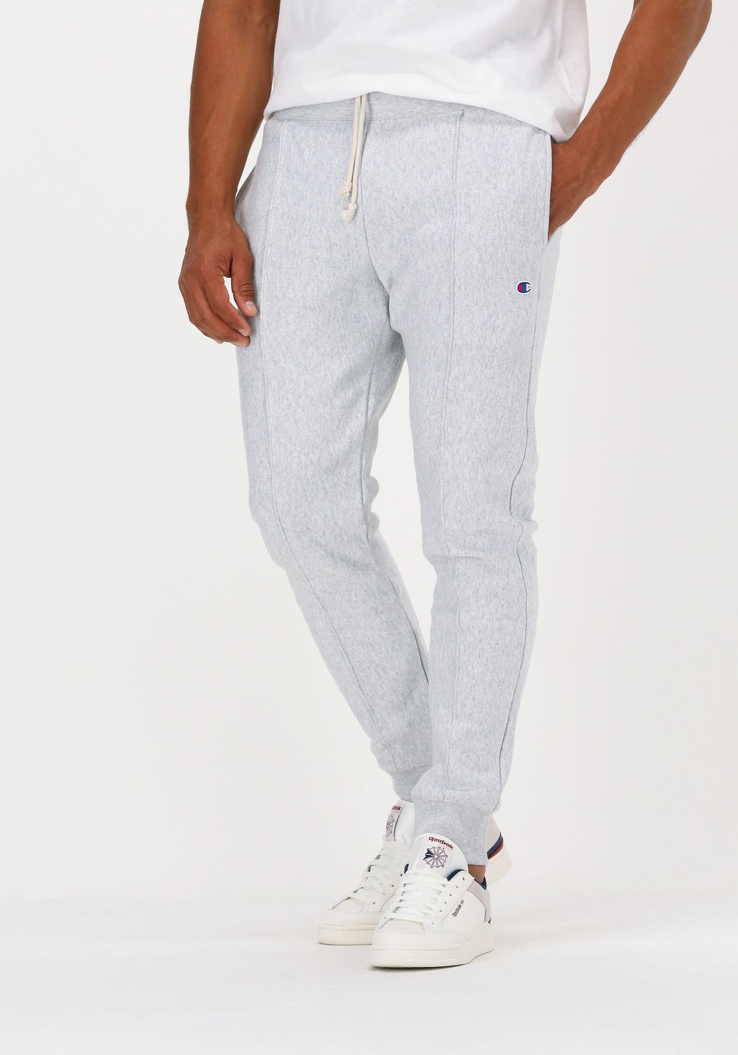 Hellgrau CHAMPION Jogginghose RIB CUFF PANTS | Omoda | Trainingshosen