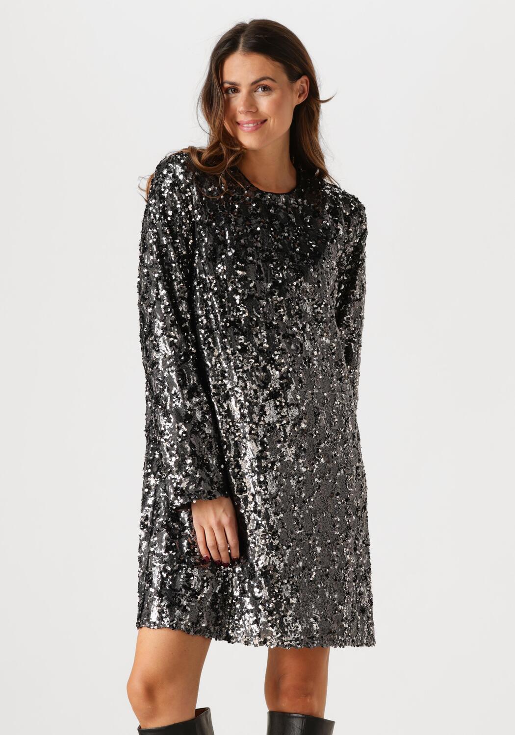 Graue GESTUZ Minikleid SALINAGZ DRESS Omoda graue-gestuz-minikleid-salinagz-dress-omoda