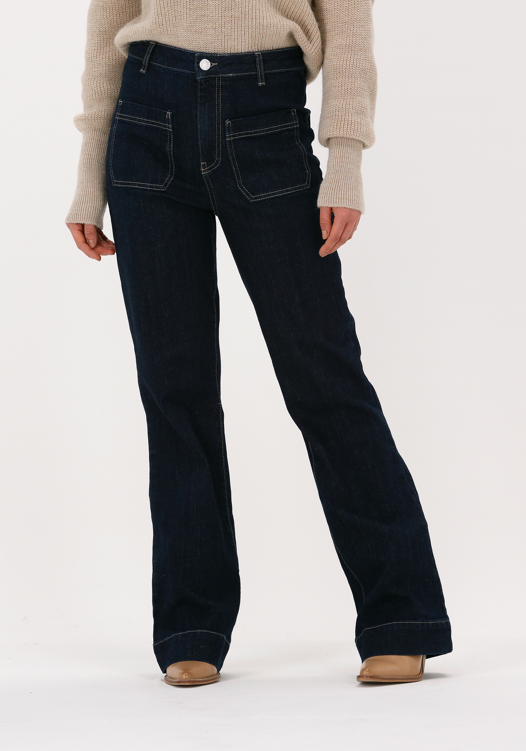 Damen Bekleidung Jeans Capri-Jeans und cropped Jeans Levete Room Denim Rowan 3 Jeans in Blau 