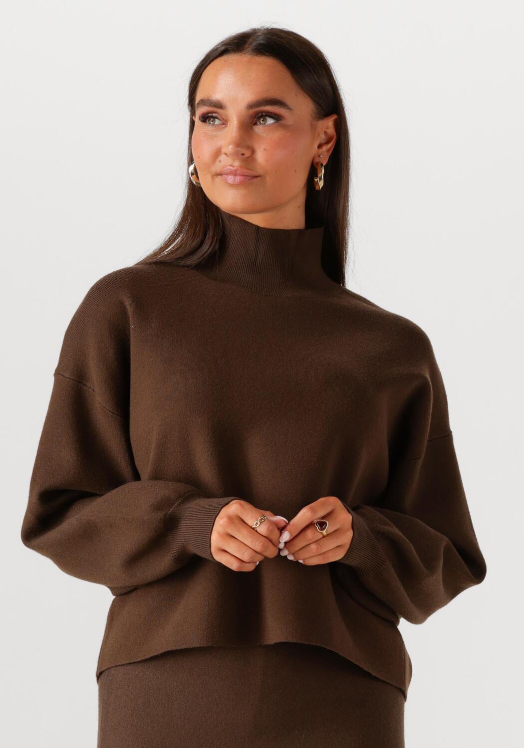 Braune MSCH COPENHAGEN Pullover MSCHMERCY EAST M PULLOVER | Omoda