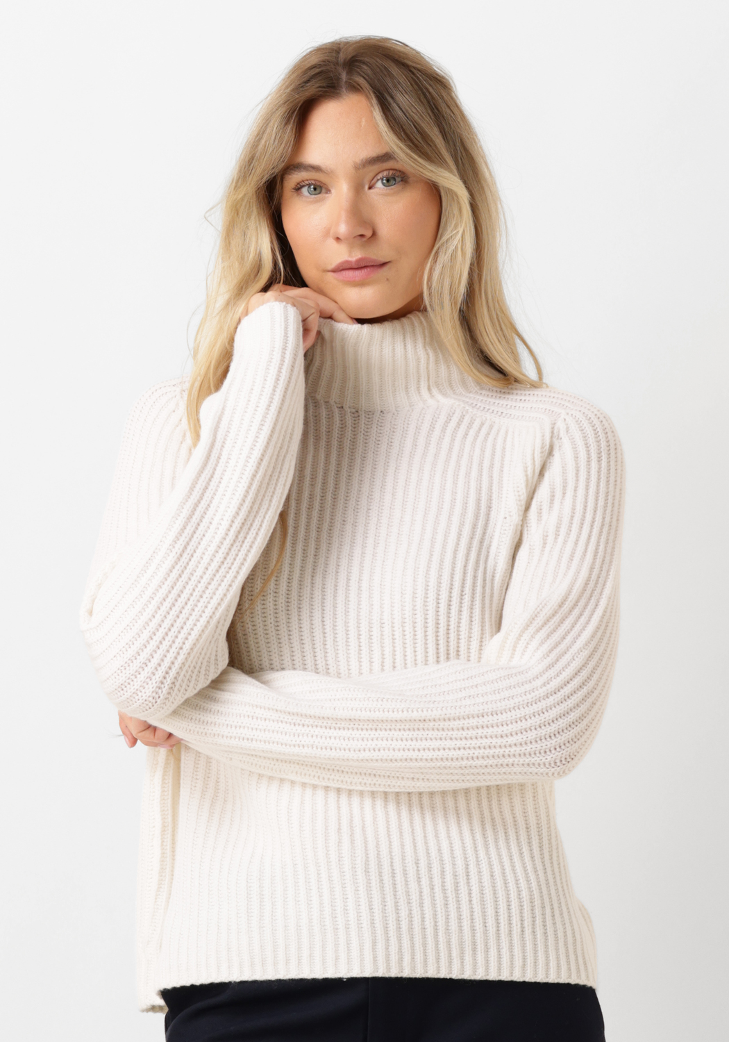 トップス Summer High Neck Knitted Pullover fb_294751_1.jpg