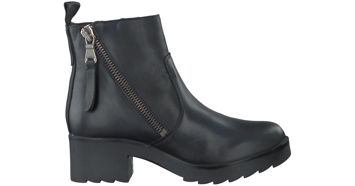 Schwarze PS POELMAN Biker Boots LPCFENIX-40 | Omoda
