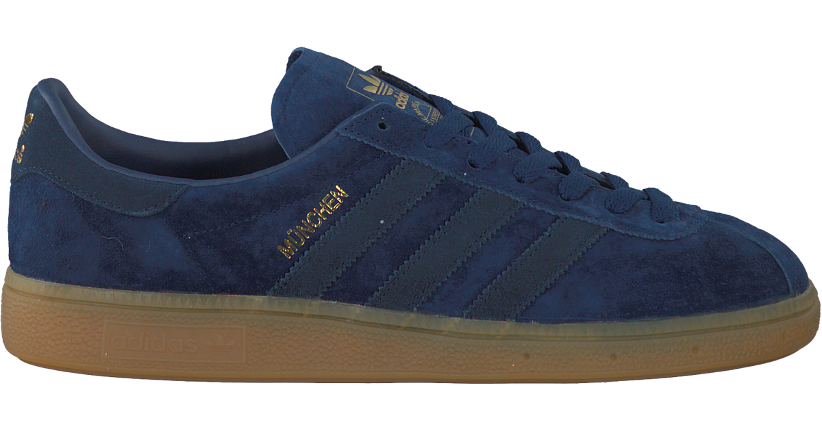 Blaue ADIDAS Sneaker MUNCHEN HEREN | Omoda Adidas Heren München Sneaker Blau, 38 EU: : Schuhe