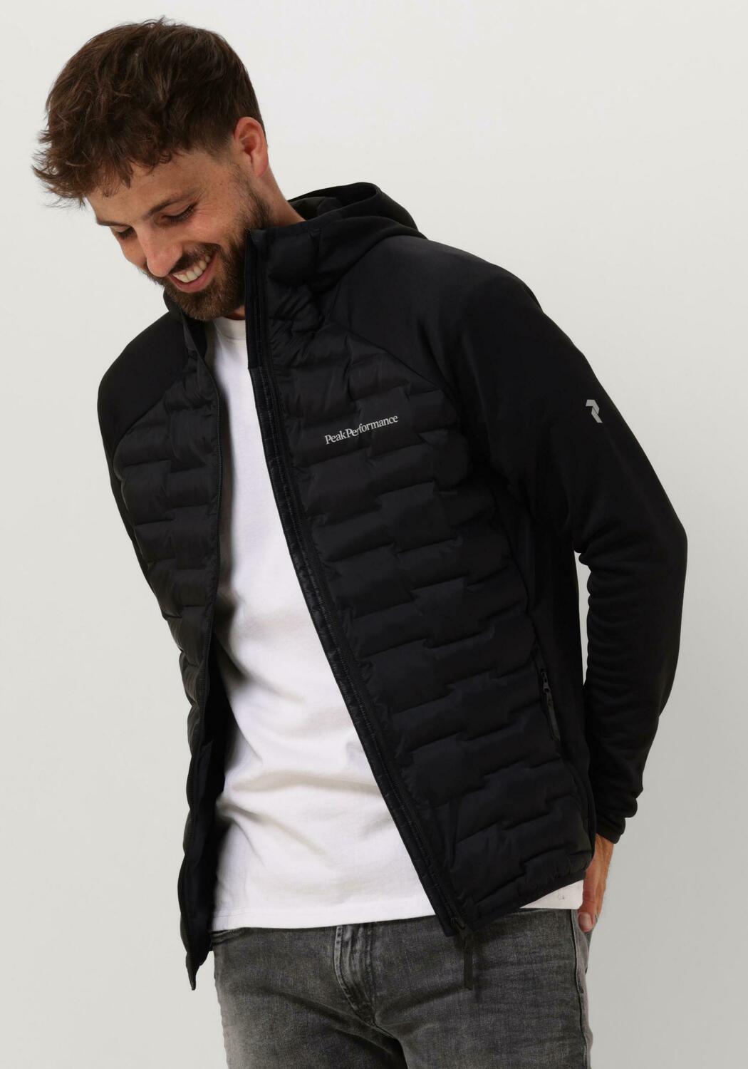 schwarze peak performance wattierte jack m argon hybrid hood Omoda