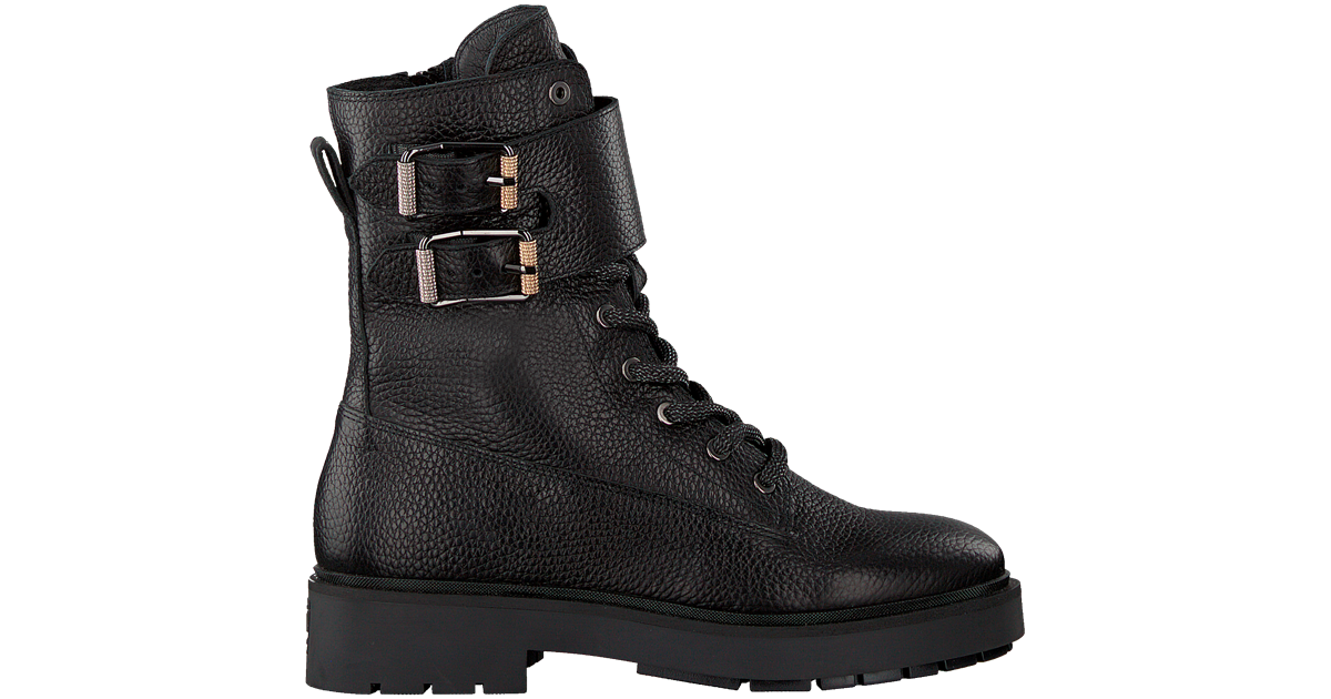 Schwarze VIA VAI Schnürboots ALEXIS ZOEY | Omoda