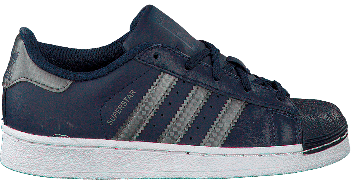adidas superstar kids Blue