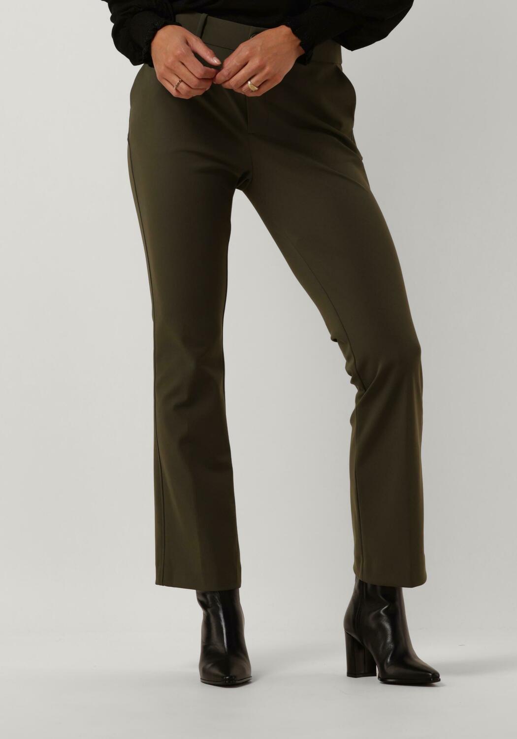 Dunkelgrün MOS MOSH Hose MMELLEN IZZY PANT | Omoda