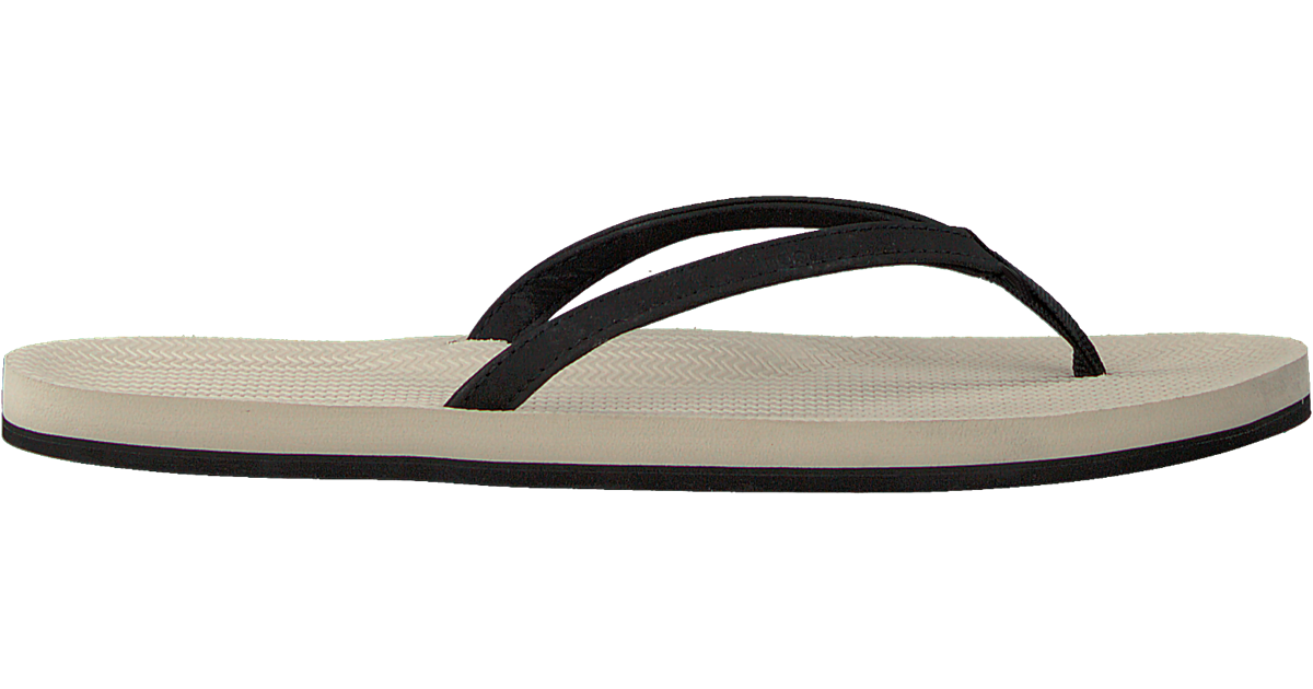 Schwarze INDOSOLE Zehentrenner FLIP FLOP COLOR COMBO | Omoda